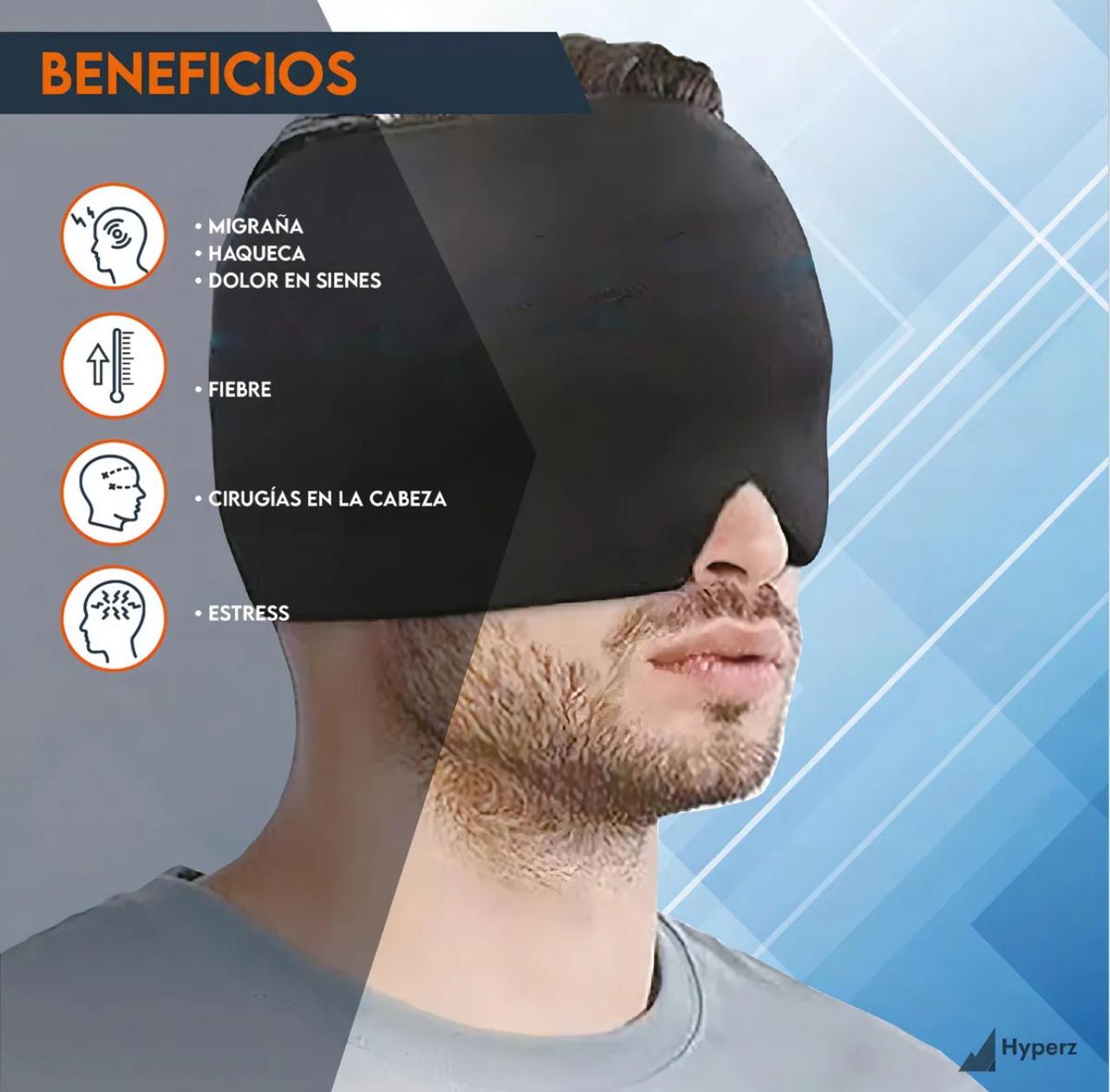 Miniatura 5 de GORRO PARA MIGRAÑA,GEL FRIO